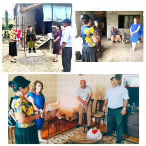 Серия выездов мобильной бригады к семьям подопечных отделения социального обслуживания на дому детей и семей с детьми.