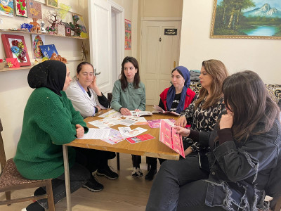 Очередное заседание клуба " Будущая мама".