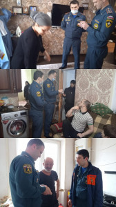 Адресная работа по семьям состоящие на обслуживании