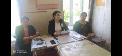 Социальная работа совместно с социологом образовательной школы с.Кахцуг.