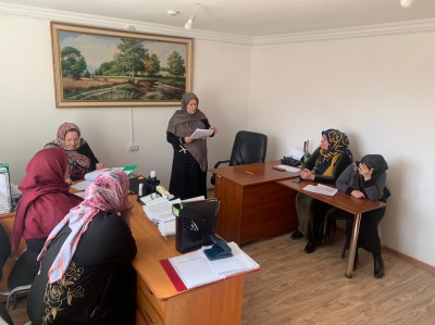 18 февраля 2022г. в кабинете заместителя директора прошло обсуждение приказа Минтруда от 23.04.2018 г. №275.