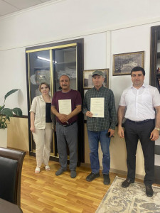 В УСЗН города Дербент прошло вручение свидетельств на приобретение жилья.