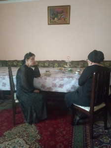 Специалист Мусаева С.посетила семью Халимбекова Исы