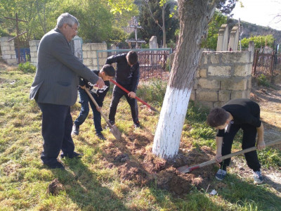 Предпраздничный субботник ко Дню Победы