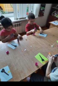 Беседа и аппликация "Осень"