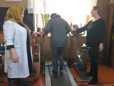 В ОДП пожилых граждан и инвалидов проводят физкультурно - оздоровительные занятия