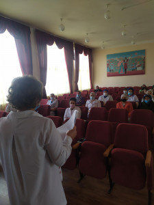 Инструктаж по оказанию первой помощи инвалидам.