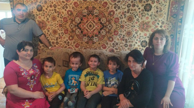 Выезд мобильной бригады в с.Орта-Стал, к семье Османовых.