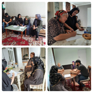 Мобильная бригада ГБУ РД КЦСОН в мо Ботлихский район в составе специалиста отд2 на дому граждан пожилого ивозраста и инвалидов Алигаджиевой Б.М.,специалиста АзаевойА.К и специалиста Магомедова А.А совершили плановый выезд в с.Ансалта