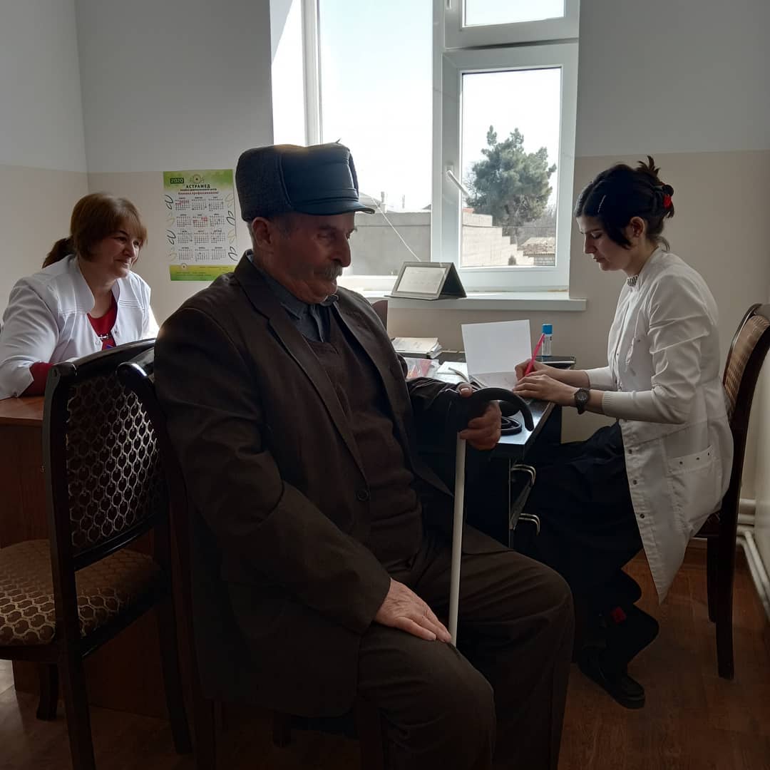 Комплексный центр социального обслуживания в Дербентском районе продолжает реализацию проекта «Старшее поколение» нацпроекта «Демография»