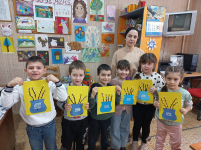 Занятие в группе "Радуга"