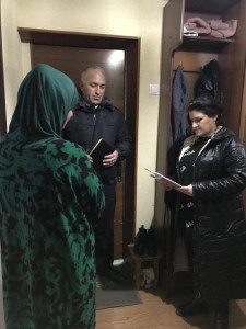 плановый обход семей участников НВФ