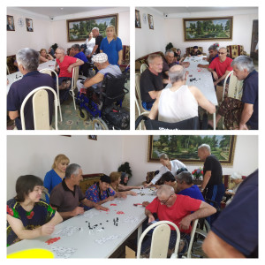 Досуг проживающих дома - интерната