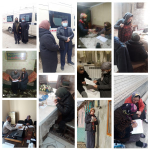 17.02.2022г.ГБУ РД КЦСОН в МО ,,Хасавюртовский район,,Социальные работники с.Сивух оказывают социально- бытовые и социально-- медицинские услуги одиноко-- проживающим пожилым людям и инвалидам .Находящимся на соц. обслуживании на дому .Согласно установ