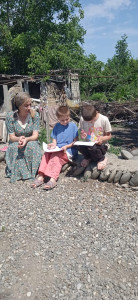 Проведения работы с подопечными в селении Стальское.