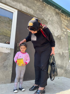 Посещение семей погибших военнослужащих на спецоперации в Украине.