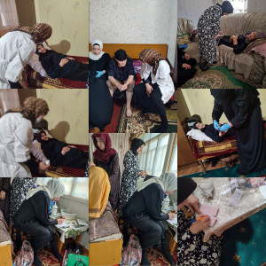 27.06.2022 г.мобильная бригада ГБУ РД КЦСОН в МО «Ботлихский район», в составе мед сестры Нажмудиновой З. фельдшера Нурмагомедовой А. и лаборант (экг) Магомедгаджиева А. организовали выезд в с.Тлох в рамках программы диспансеризации пожилых граждан