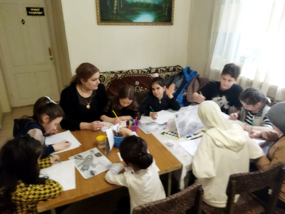 Конкурс рисунков к Всемирному дню космонавтики