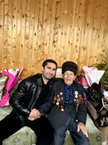 Поздравление участника ВОВ Саидова Тилпара Тамадаевича