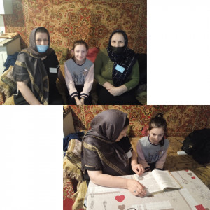 Психолог отделения семьи и детей провела коррекционное занятие