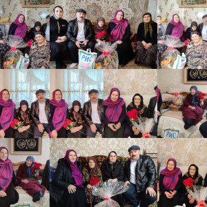 Работники Комплексного центра соцобслуживания Казбековского района поздравили вдов участников ВОВ с женским праздником