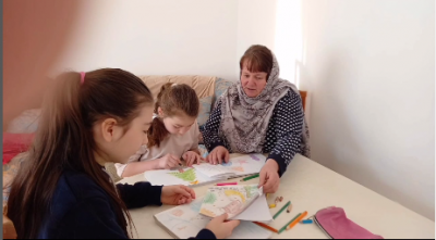 Индивидуальные занятия на дому с подопечными детьми.1