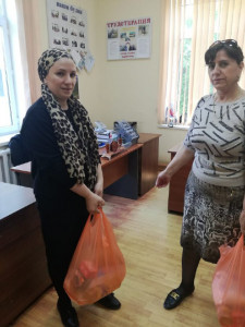 Ко Дню семьи. Отделение срочного социального обслуживания организовали выдачу продуктовых наборов.