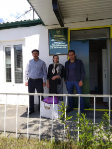 Работники ГБУ РД КЦСОН в МО «Хунзахский район» встретились с отцом военнослужащего, погибшего в ходе специальной военной операции на Украине.