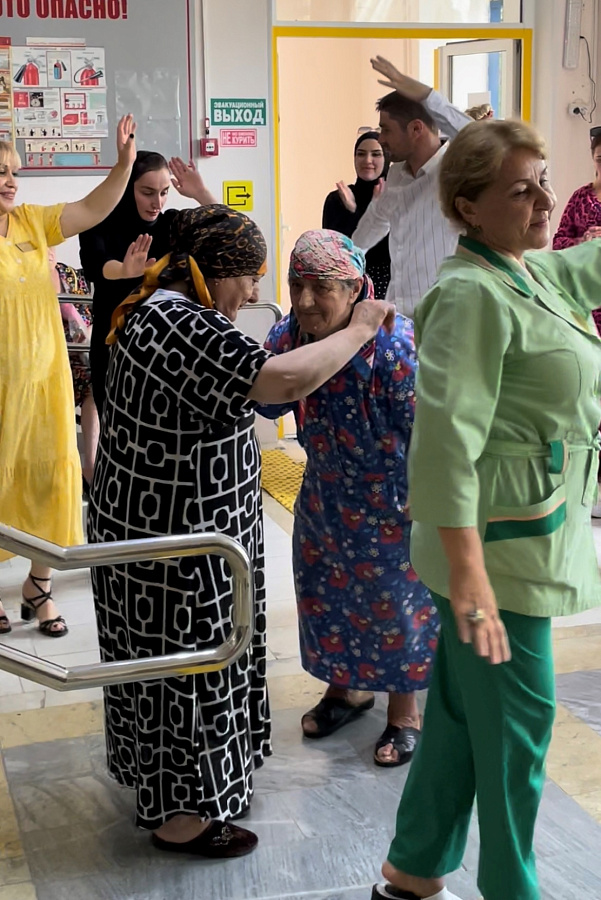 В Доме-интернате «Ветеран» устроили праздник для подопечных