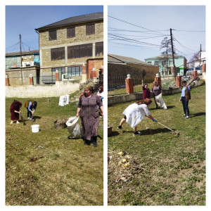Субботник реабилитационном центре..