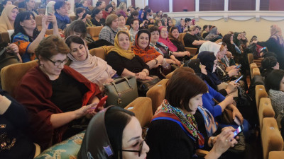 Участие в мероприятии к 90-летию со дня рождения народного поэта РД Фазу Алиевой в г.Махачкала