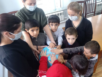 Открытое занятие "Вместе мы она семья, все народы здесь друзья".