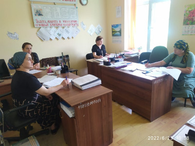 Специалист отделения Шихбалаева З. ознакомила коллектив ОСОДД и СД информацией о проводимой работе