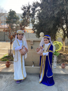 Торжественное открытие родника во дворе ГКУ РД СРЦН в МО г.Дербент