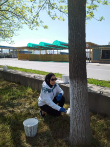 В городе Кизилюрт прошел субботник