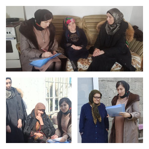 Работниками отделения социального обслуживания на дому №1 был организован выезд в с. Могох и с. Кудутль. Целью выезда была проверка качества предоставления социальных услуг подопечным отделения.