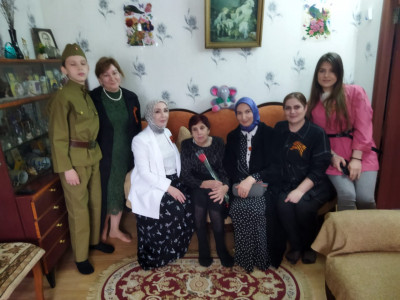 Чествование ветеранов...