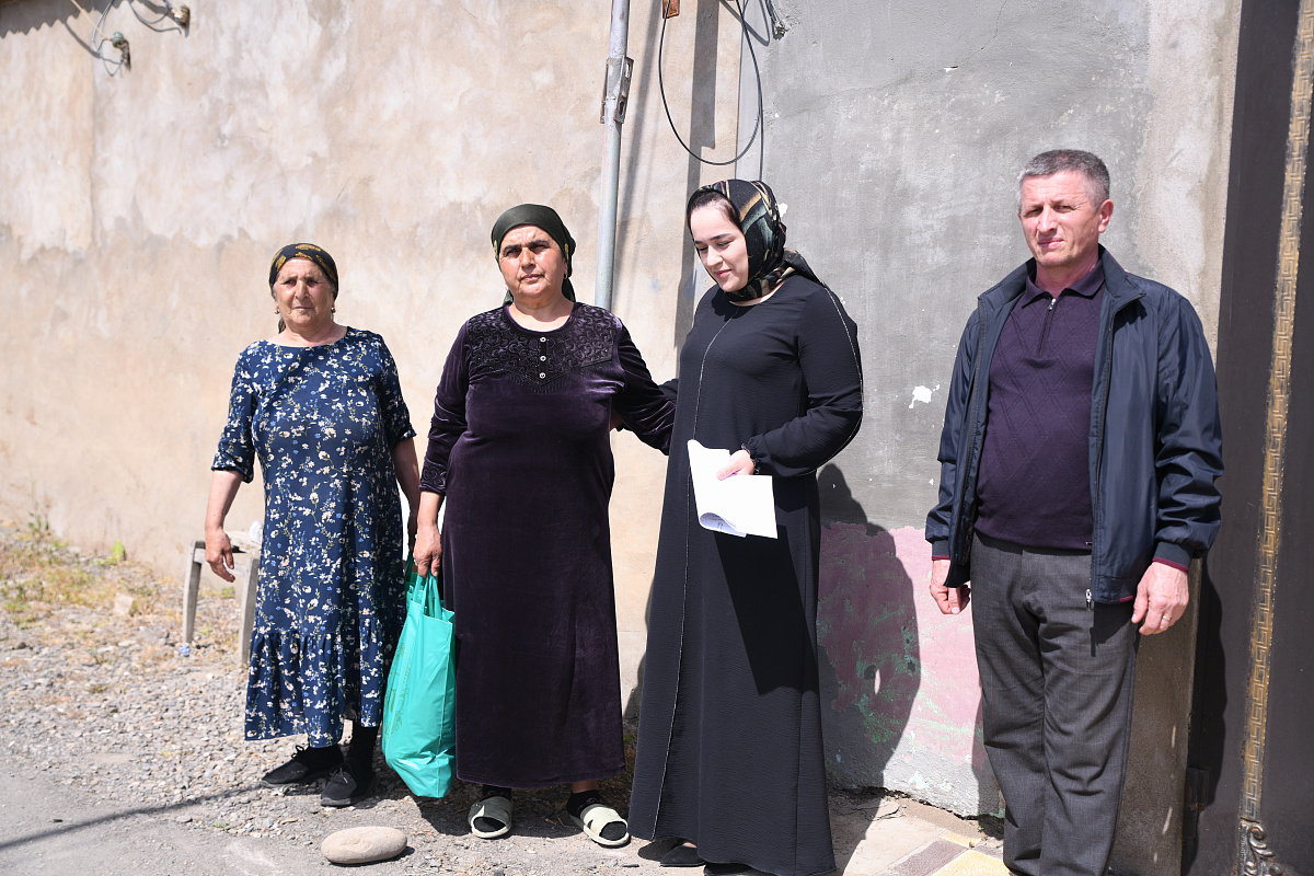 Социальные работники Минтруда Дагестана в Дербентском районе приурочили благотворительную акцию к наступающему празднику Ураза Байрам.