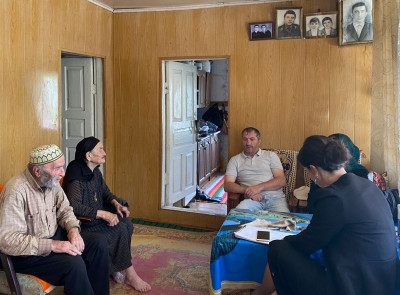 Мобильная бригада Комплексного центра осуществила выезд в населенные пункты Дахадаевского района