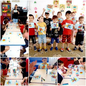 Аппликация " Рыбка".