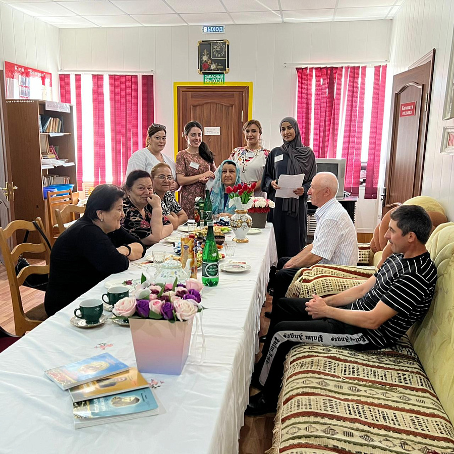 В социальном учреждении Минтруда РД в Сергокалинском районе состоялся творческий вечер Унисат Багомедовой