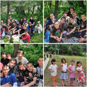 Воспитанники Центра на летнем оздоровлении в СОК "Сосна"