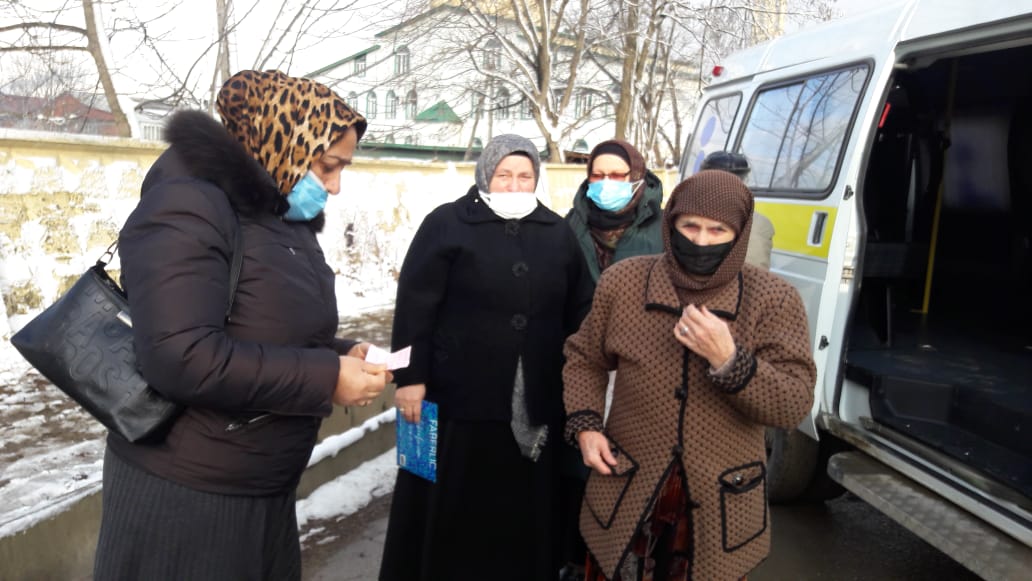 Социальные работники Минтруда Дагестана в Казбековском районе приступили к реализации мероприятий в рамках нацпроекта «Демография»