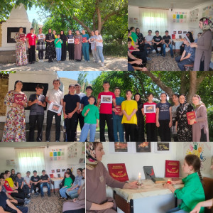 Свеча памяти акция в с.Маммаул