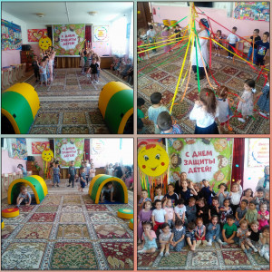 Спортивно-развлекательное мероприятие к 1 июня