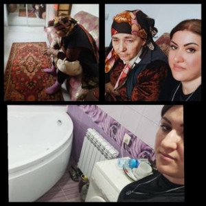 Абдулаева Шумайсат, социальный работник отделения обслуживания на дому может все: и готовить , и наводить чистоту в домах у своих подопечных, и утешить их...