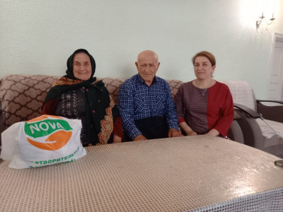 Посещение семьи Джабраиловых ко Дню семьи, любви и верности (15 мая).