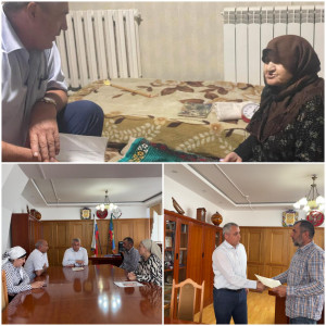 Вручение свидетельства о предоставлении безвозмездной субсидии на приобретении жилья