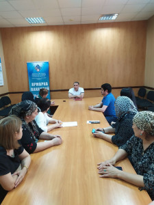 Сегодня, 7 июня 2022 года, в Центре занятости населения г. Дербент состоялось очередное совещание. В совещании приняли участие директор - Бутаев М.Н. и работники Центра.