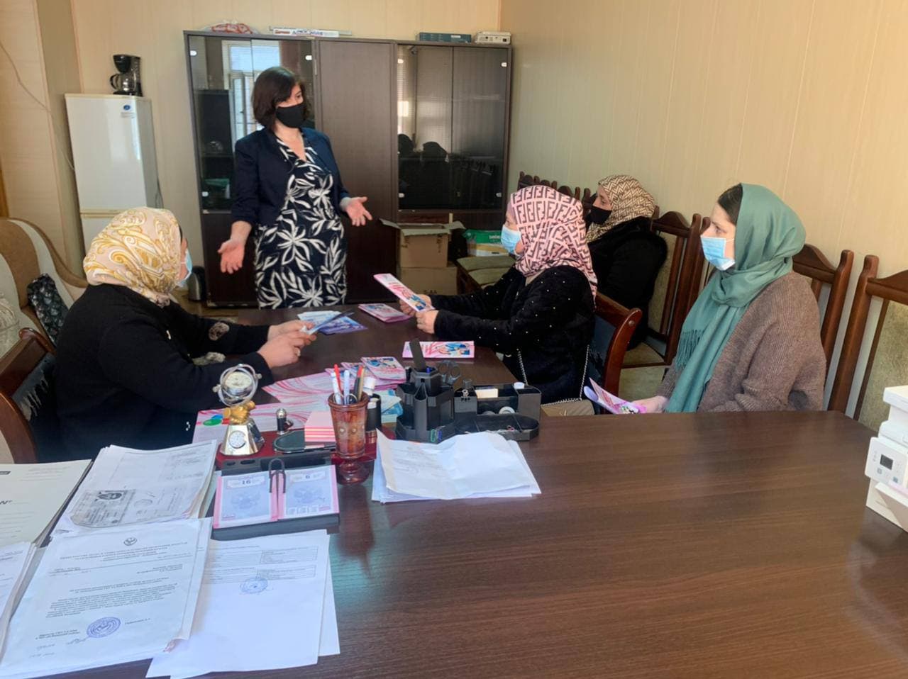 Службы занятости Минтруда Дагестана обучают женщин находящихся  в декрете.